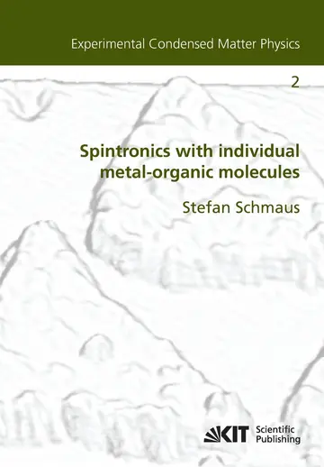 Cover of Spintronics with individual metal-organic molecules
