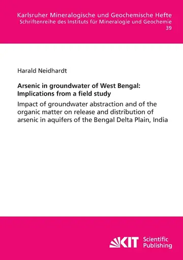 Cover of Arsenic in groundwater of West Bengal