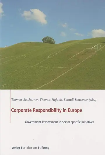 Cover of Corporate Responsibility in Europe
