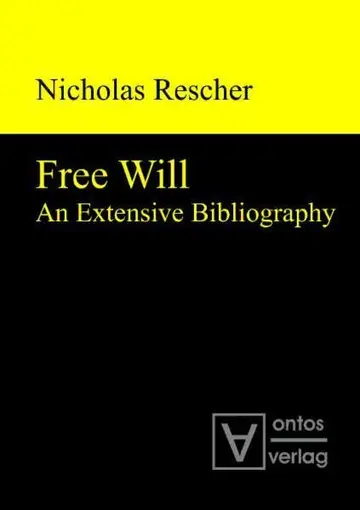 Cover of Free Will