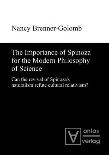 Cover of Importance of Spinoza for the Modern Philosophy of Science