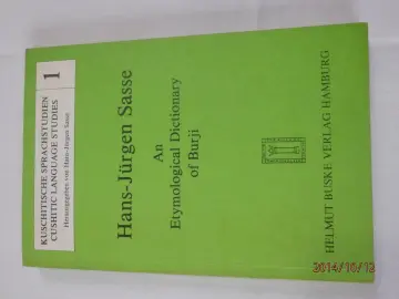 Cover of Etymological Dictionary of Burjii