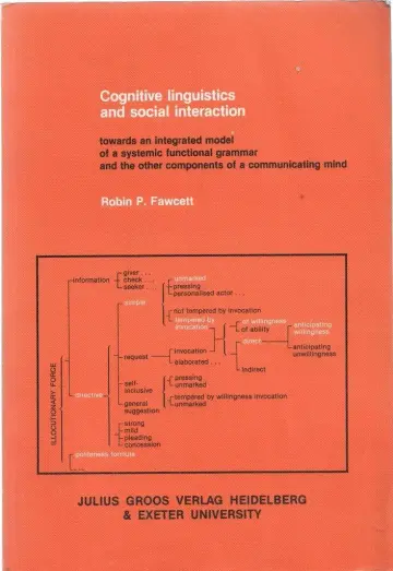 Cover of Cognitive Linguistics and Social Interaction