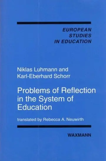 Cover of Problems of Reflection in the System of Education