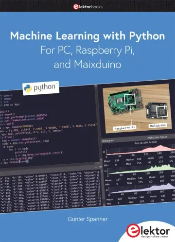 Cover of Machine Learning with Python for PC, Raspberry Pi, and Maixduino