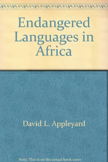 Cover of Endangered Languages in Africa