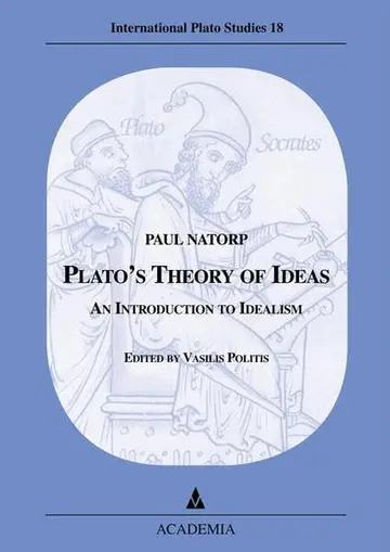 Cover of Plato's Theory of Ideas