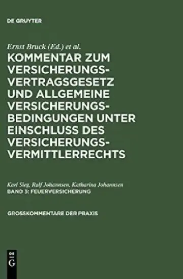 Cover of Feuerversicherung