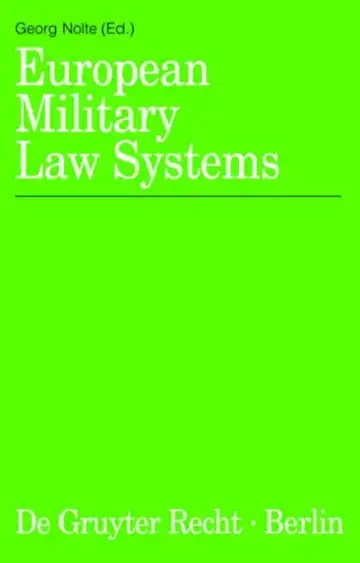 Cover of European Military Law Systems