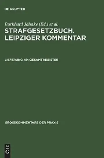 Cover of Gesamtregister