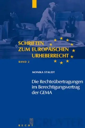 Cover of Die Rechteübertragungen im Berechtigungsvertrag der GEMA