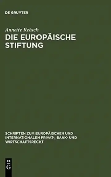 Cover of Die Europäische Stiftung