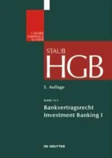 Cover of Bankvertragsrecht