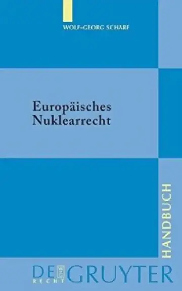 Cover of Europäisches Nuklearrecht