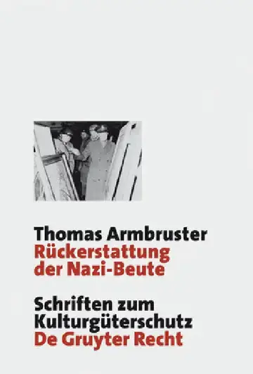Cover of Rückerstattung der Nazi-Beute