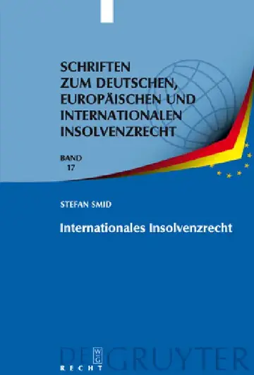 Cover of Internationales Insolvenzrecht