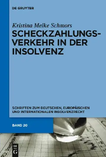 Cover of Scheckzahlungsverkehr in der Insolvenz