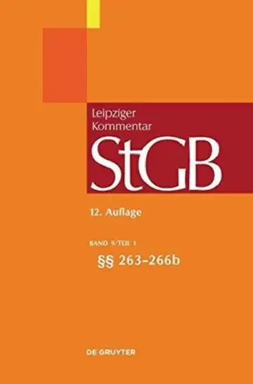 Cover of Strafgesetzbuch. Leipziger Kommentar, Band 9/1, §§ 263-266b