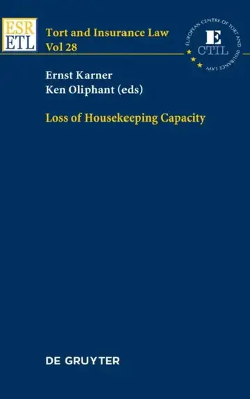Cover of Loss of Housekeeping Capacity