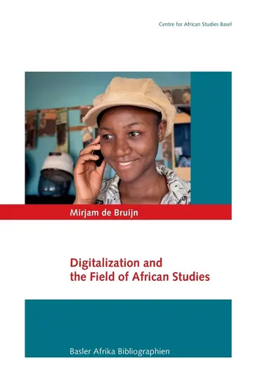 Cover of Digitalization and the Field of African Studies