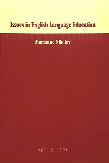 Cover of Issues in English Language Education