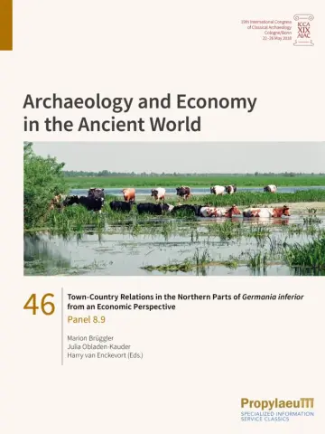 Cover of Town-Country Relations in the Northern Parts of Germania inferior from an Economic Perspective