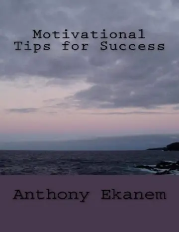 Cover of Motivational Tips for Success