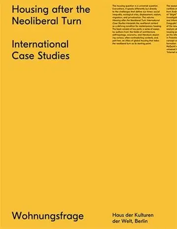 Cover of Housing After the Neoliberal Turn