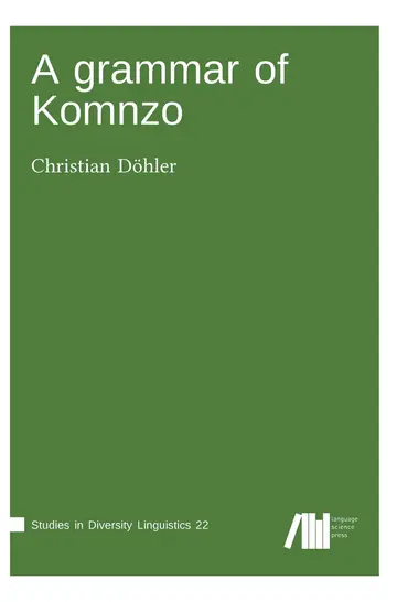 Cover of A grammar of Komnzo
