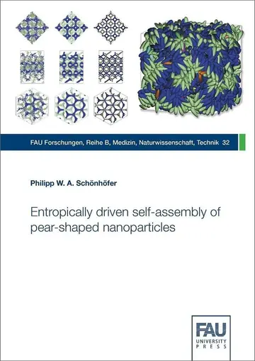 Cover of Entropically driven self‐assembly of pear‐shaped nanoparticles
