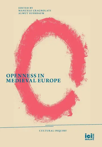 Cover of Openness in Medieval Europe