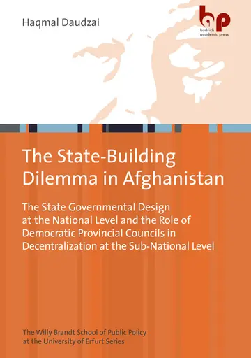 Cover of The State-Building Dilemma in Afghanistan