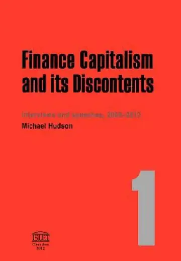 Cover of Finance Capitalism and Its Discontents