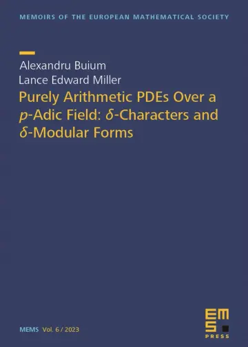 Cover of Purely Arithmetic PDEs Over a $p$-Adic Field