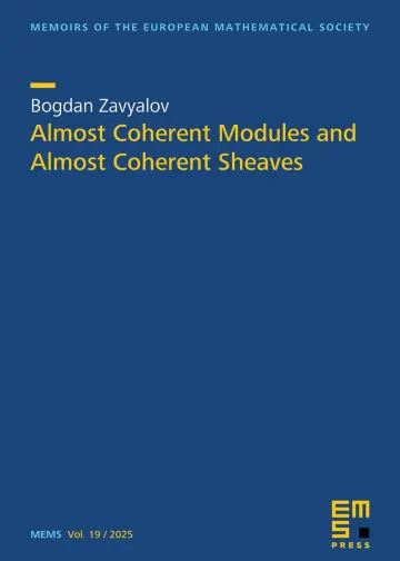 Cover of Almost Coherent Modules and Almost Coherent Sheaves