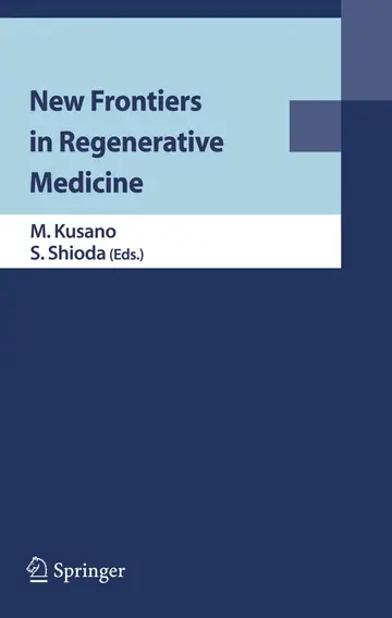 Cover of New Frontiers in Regenerative Medicine