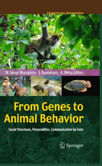 Cover of From Genes to Animal Behavior