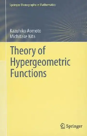 Cover of Theory of Hypergeometric Functions