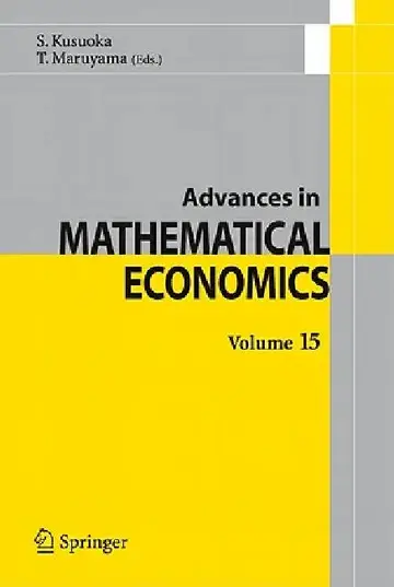 Cover of Advances in Mathematical Economics Volume 15