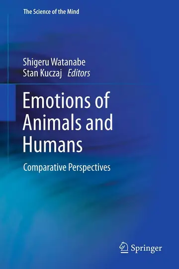 Cover of Emotions of Animals and Humans