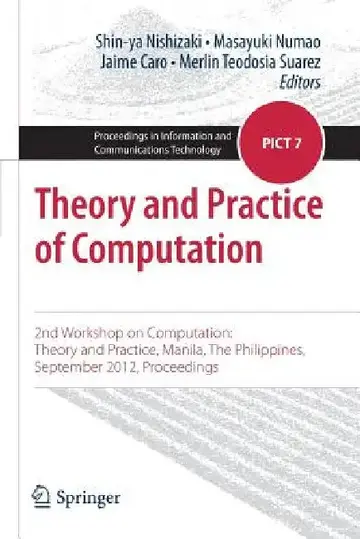 Cover of Theory and Practice of Computation