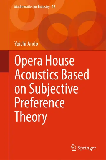 Cover of Opera House Acoustics Based on Subjective Preference Theory
