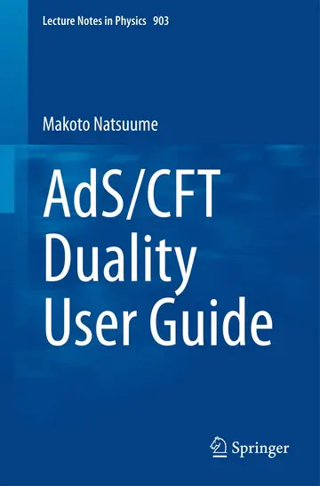Cover of AdS/CFT Duality User Guide