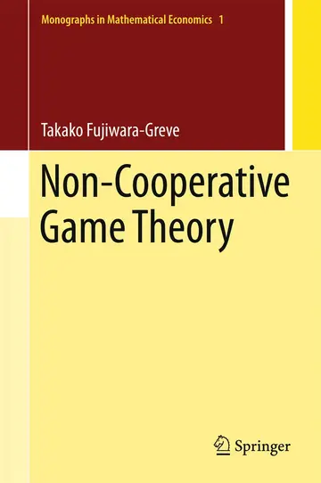 Cover of Non-Cooperative Game Theory