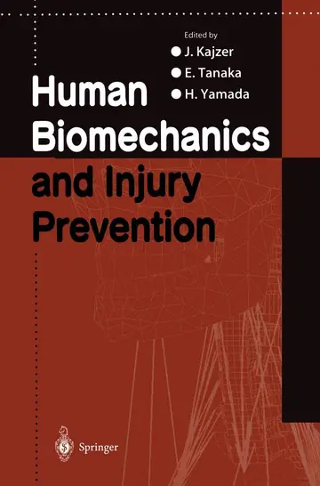 Cover of Human Biomechanics and Injury Prevention
