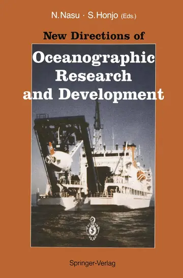 Cover of New Directions of Oceanographic Research and Development