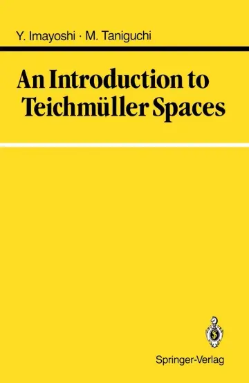 Cover of An Introduction to Teichmuller Spaces