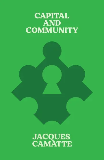 Cover of Capital and Community