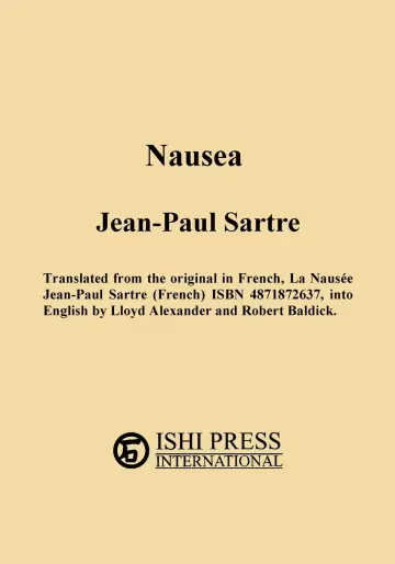 Cover of Nausea Jean-Paul Sartre