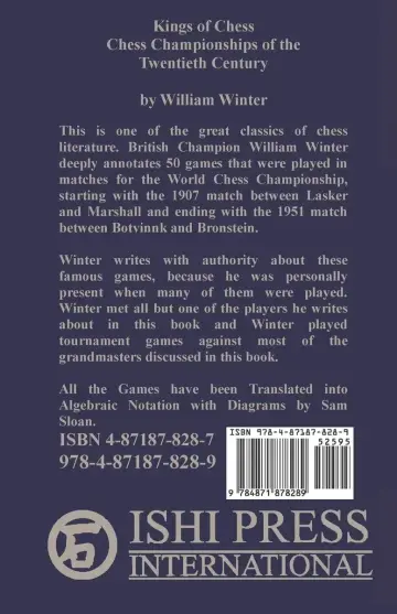 Cover of Kings of Chess Chess Championships of the Twentieth Century